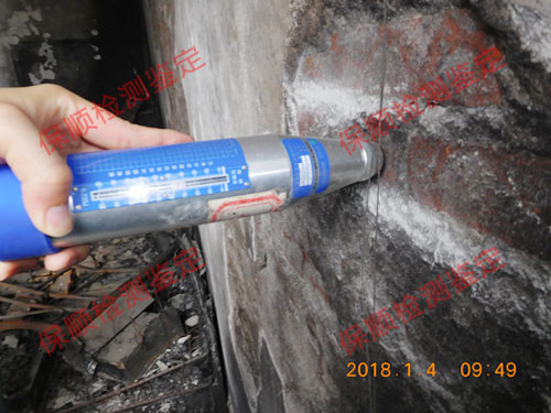 火災(zāi)后房屋安全鑒定-回彈法檢測(cè)強(qiáng)度 火災(zāi)后房屋安全鑒定-回彈法檢測(cè)強(qiáng)度